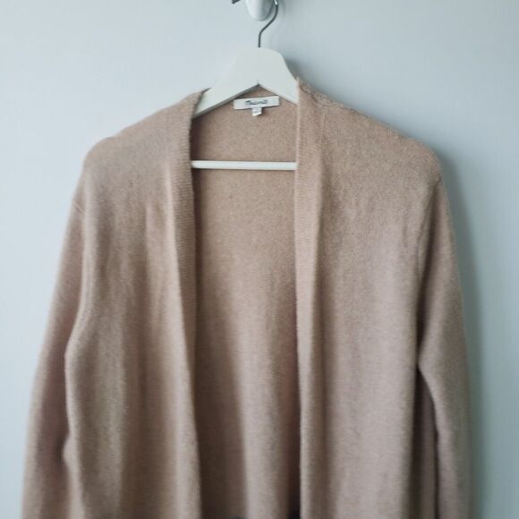 madewell Kent Colorblock Cardigan Sweater in Coziest Yarn size S - Picture 3 of 7